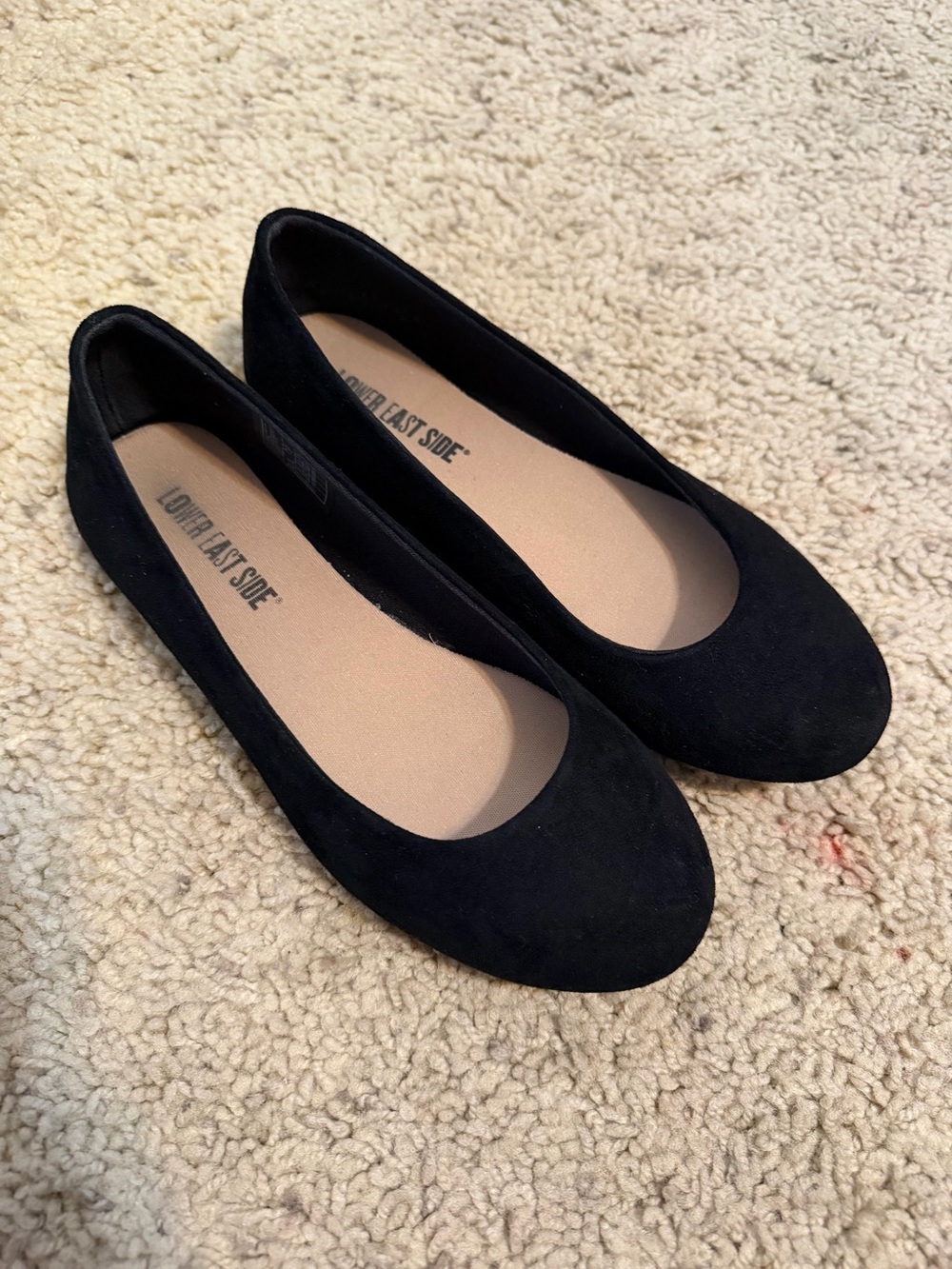 Suede Flats Bundle Size 5, Navy & Black - Picture 5 of 7